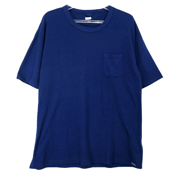 visvim ビズビム 21SS SUBLIG JUMBO S/S MULTI 0121105009006 ヴィズヴィム サブリグ ジャンボ ショートスリーブ マルチ Tシャツ ブルー