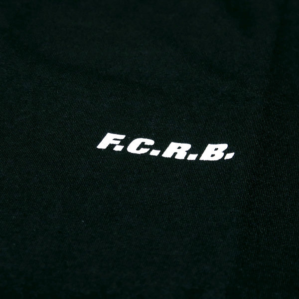 F.C.Real Bristol エフシーレアルブリストル 22SS BIG LOGO WIDE TEE FCRB-220061 ビッグ ロゴ ワイド Tシャツ F.C.R.B. ブラック 黒 オーバーサイズ