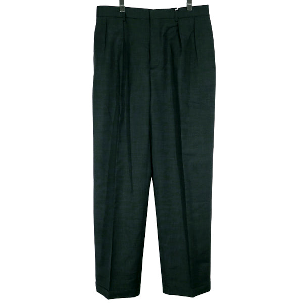 Acne Studios アクネストゥディオズ PLEATED TROUSERS FN-MN-TROU000634 プリーツ トラウザーズ グレー パンツ ボトムス スラックス