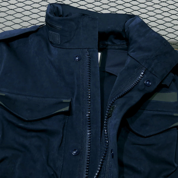 NIKE ナイキ NIKELAB MOLESKIN M65 JACKET 916429-451 ナイキラボ モールスキン M-65 ジャケット ネイビー アウター