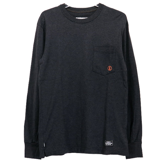 NEIGHBORHOOD 19AW CLASSIC-P/C-CREW.LS 192ATNH-CSM01 ネイバーフッド クラシック ロングスリーブ Tシャツ チャコール ロンT