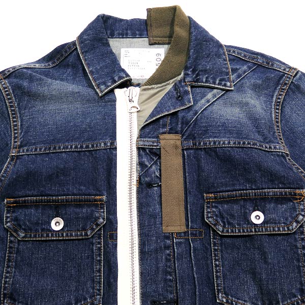 sacai サカイ 21SS DENIM BLOUSON 21-02509M デニム ブルゾン