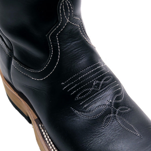 ANDERSON BEAN 福禄寿別注 WESTERN BOOTS BLACK HORSEBUTT アンダーソンビーン ふくろくじゅ ウェスタンブーツ ブラック ホースバット シューズ