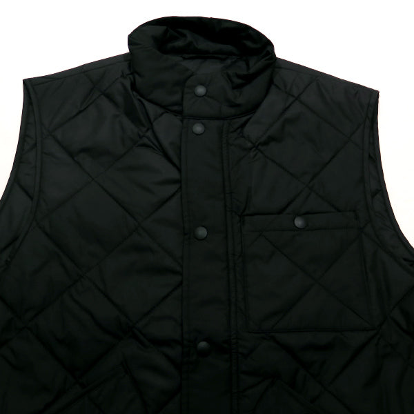 uniform experiment ユニフォームエクスペリメント 16AW QUILTING VEST UE-167051 キルティング ベスト ブラック 黒 トップス