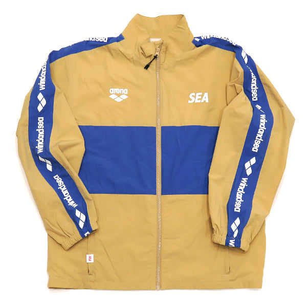 WIND AND SEA ウィンダンシー x arena アリーナ NYLON TRACK JACKET