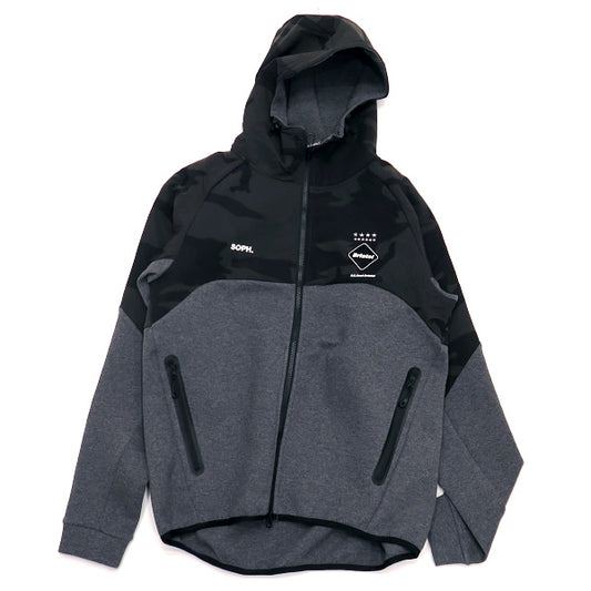 F.C.Real Bristol 21AW VENTILATION HOODIE FCRB-212061 エフシーレアルブリストル ベンチレーション フーディー グレー カーキ カモ F.C.R.B. パーカー