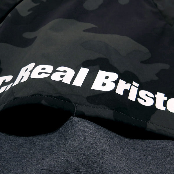 F.C.Real Bristol 21AW VENTILATION HOODIE FCRB-212061 エフシーレアルブリストル ベンチレーション フーディー グレー カーキ カモ F.C.R.B. パーカー