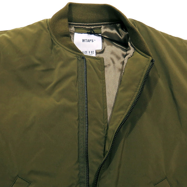 WTAPS ダブルタップス 19AW W1/JACKET.NYPO.TWILL 192WVDT-JKM06 MA-1 ...