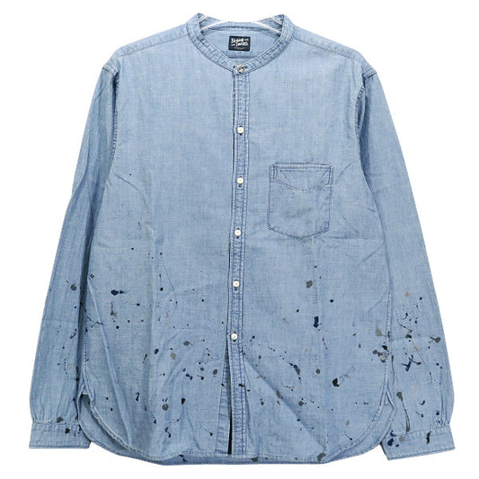 NEIGHBORHOOD 18AW OLD JOE.CHAMBRAY/C-SHIRT.LS 182BOOJN-SHN02 ネイバーフッド オールド ジョー シャンブレー コットン シャツ インディゴ