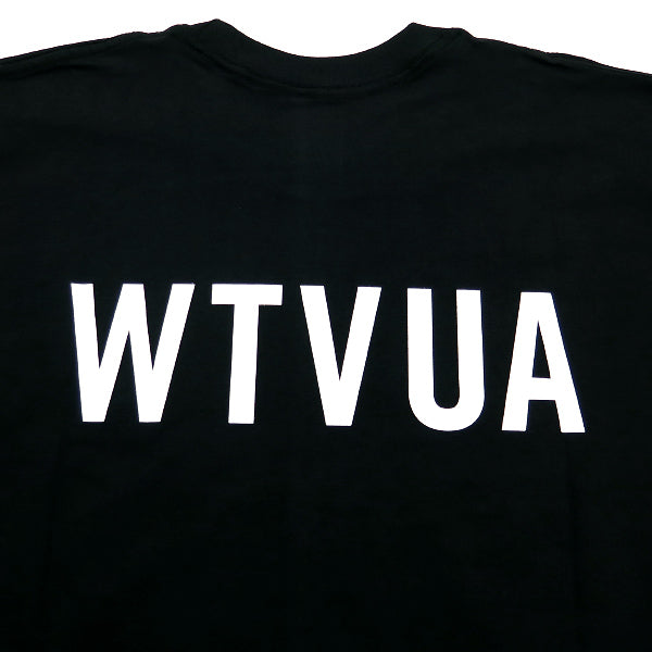 WTAPS ダブルタップス 21AW WTVUA 212PCDT-ST02S WTAPSロゴ Tシャツ