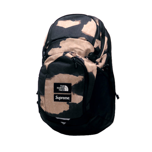 シュプリーム SUPREME x THE NORTH FACE ザ ノース フェイス 21AW BLEACHED DENIM PRINT POCONO BACKPACK ブリーチ デニム プリント ポコノ バックパック