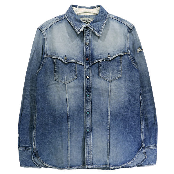 TMT HQ SELVAGE WESTERN DENIM SHIRTS-