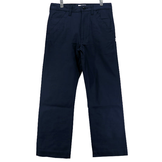 WTAPS ダブルタップス 20AW BUDS/TROUSERS/COTTON.SATIN 202BRDT-PTM02 バッツ トラウザーズ コットン サテン パンツ ネイビー