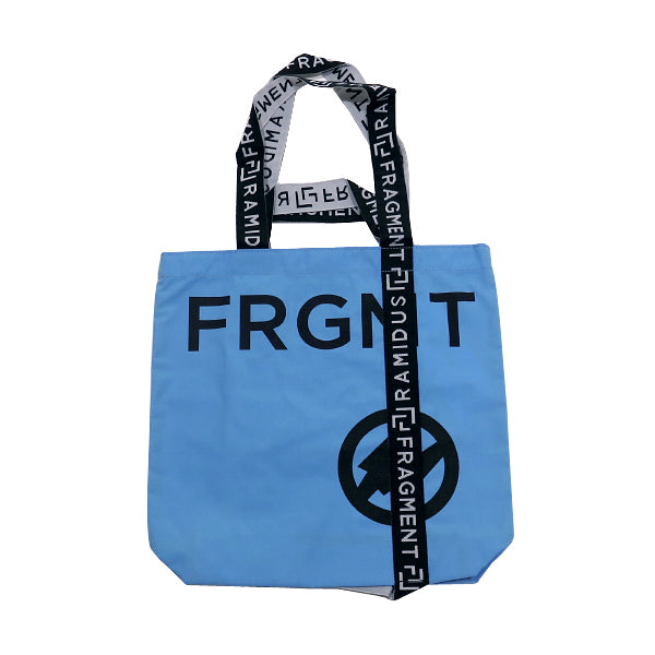 RAMIDUS ラミダス × Fragment Design フラグメントデザイン TOTE BAG(M) トート バッグ サックス ブルー