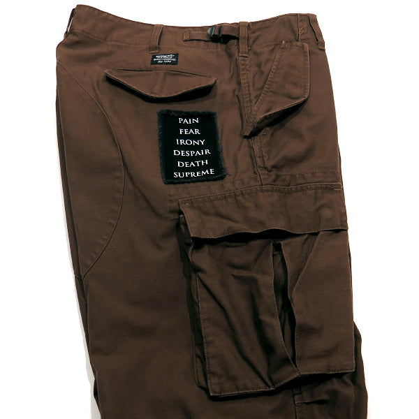 SUPREME シュプリーム x THE CROW ザ クロウ 21AW CARGO PANTS カーゴパンツ ブラウン 6ポケット ボトムス