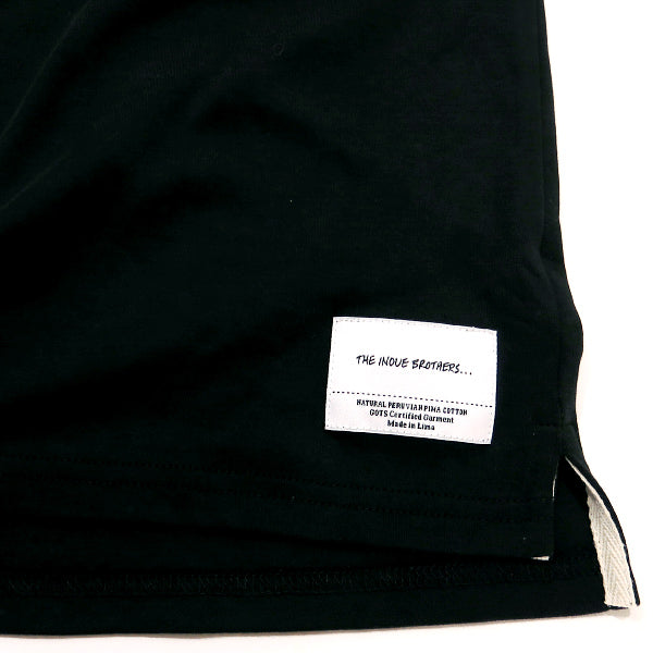 THE INOUE BROTHERS ザ イノウエブラザーズ STANDARD POCKET T-SHIRT スタンダード ポケット Tシャツ ブラック ポケT 半袖 黒