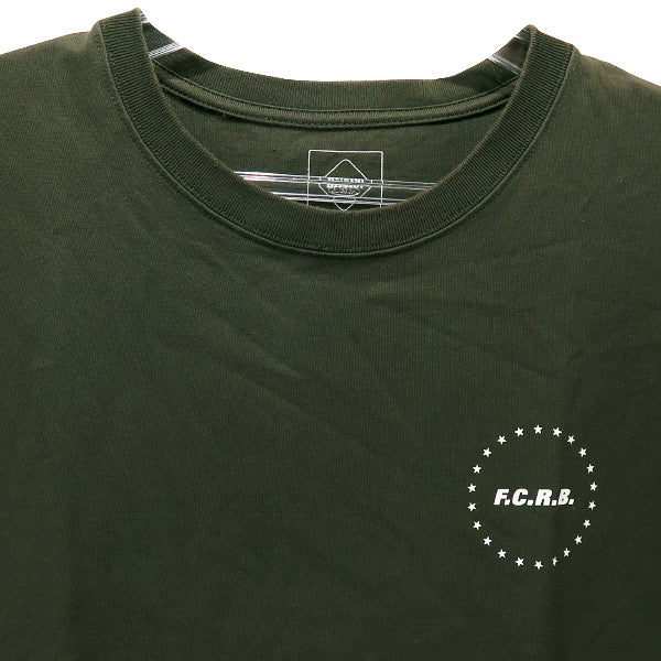 エフシーレアルブリストル Tシャツ F.C.Real Bristol 20AW 44CIRCLE STARS TEE FCRB-202073 サークル スター カーキ