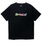 エフシーレアルブリストル Tシャツ F.C.Real Bristol 20SS FLAG LOGO TEE FCRB-200033 フラッグ ロゴ ブラック F.C.R.B.