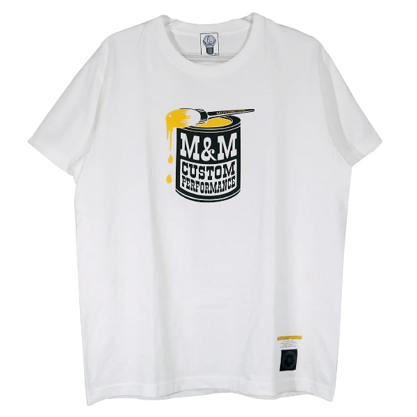 M&M エムアンドエム Tシャツ  x MUSTARD HOTEL マスタードホテル SPECIAL COLLABORATION TEE 半袖 ホワイト 白