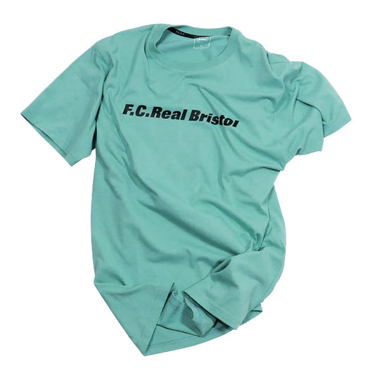 F.C.Real Bristol エフシーレアルブリストル Tシャツ 21SS AUTHENTIC TEAM LOGO TEE FCRB-210064 ライトブルー F.C.R.B.