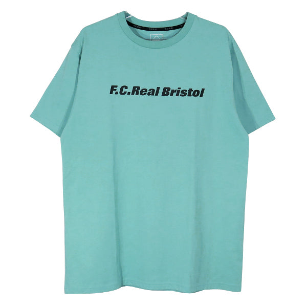 F.C.Real Bristol エフシーレアルブリストル Tシャツ 21SS AUTHENTIC TEAM LOGO TEE FCRB-210064 ライトブルー F.C.R.B.