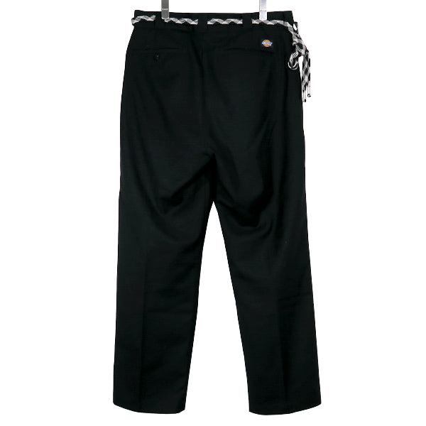 YSTRDY'S TMRRW イエスタデイズトゥモロウ x DICKIES ディッキーズ PRAIRIE SLACKS プレーリー スラックス ブラック パンツ