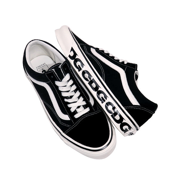 COMME des GARCONS コムデギャルソン x VANS バンズ スニーカー OG OLD SKOOL LX VN0A4P3X60E SZ-K103-002-1-2 ブラック 黒