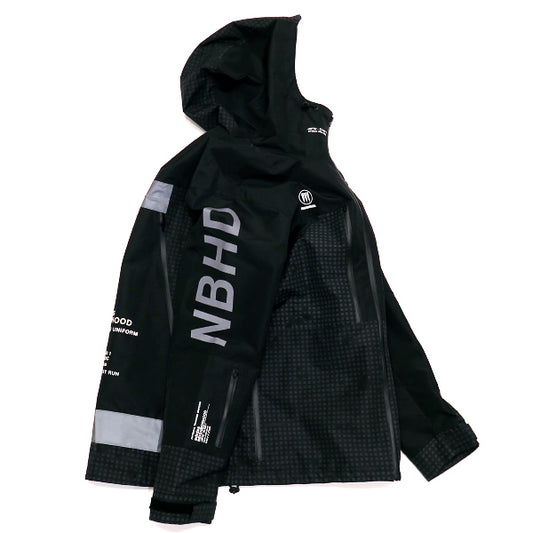 ネイバーフッド アウター NEIGHBORHOOD x ADIDAS アディダス 19AW NYLON JACKET EQ6815 ナイロン ジャケット ブラック