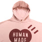 HUMAN MADE ヒューマンメイド フーディー HOODED SWEATSHIRT HM23CS004 フーデッド スウェットシャツ ピンク トップス パーカー