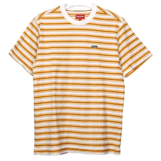 SUPREME Tシャツ シュプリーム 18SS MULTI STRIPE TERRY TEE マルチ ストライプ テリー オレンジ ボーダー