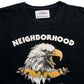 NEIGHBORHOOD ネイバーフッド 17SS METAL UP/C-TEE.SS 171PCNH-ST05 メタル アップ イーグル Tシャツ ブラック ショートスリーブ 半袖