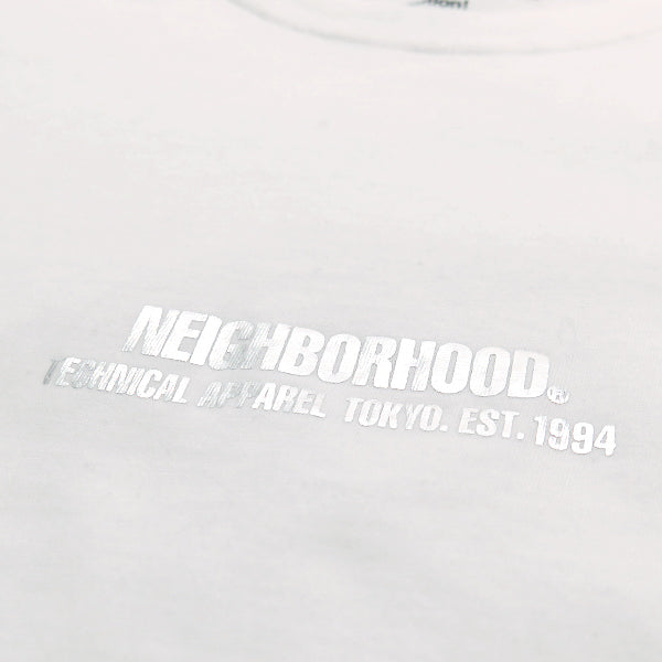NEIGHBORHOOD ネイバーフッド 19SS CI.1994/C-TEE.SS 191PCNH-STM01S フルロゴ Tシャツ ホワイト ショートスリーブ 半袖
