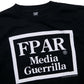 FPAR Tシャツ フォーティーパーセントアゲインストライツ GLITCH TEE ブラック 黒