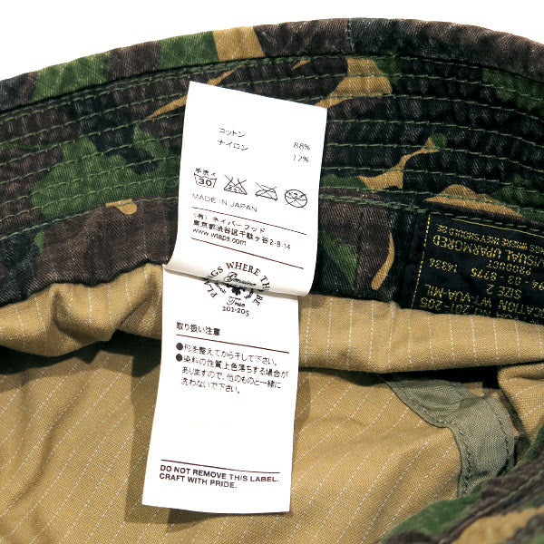 WTAPS ハット ダブルタップス 14SS JUNGLE HAT 02/ HAT.COTTON.DPM 141MYDT-HT10 ジャングル ハット コットン トロピカル 迷彩 カモ