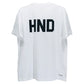 uniform experiment ユニフォームエクスペリメント 20SS HND AIRLINE TAG TEE (FRGMT DESIGN) 羽田 エアライン タグ Tシャツ フラグメント ホワイト 白