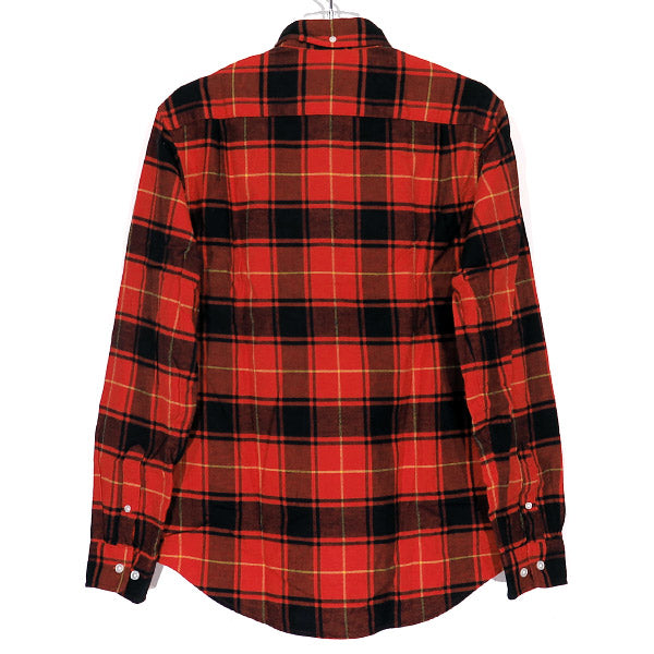 シュプリーム シャツ SUPREME TARTAN FLANNEL SHIRT タータン フランネル シャツ レッド 赤 長袖シャツ