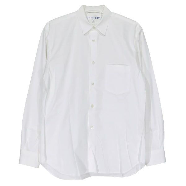 COMME des GARCONS SHIRT コムデギャルソン シャツ CLASSIC FIT SHIRT CDGS2PL クラシックフィット シャツ ロングスリーブ 長袖 白 ホワイト