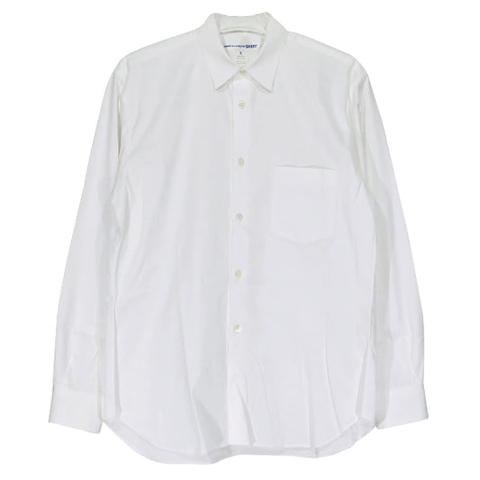 COMME des GARCONS SHIRT コムデギャルソン シャツ CLASSIC FIT SHIRT CDGS2PL クラシックフィット シャツ ロングスリーブ 長袖 白 ホワイト