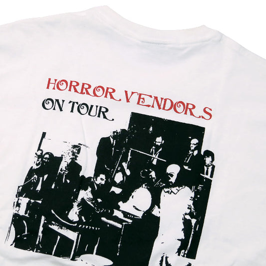 BOUNTY HUNTER バウンティーハンター HORROR VENDORS POCKET TEE ホラー ベンダーズ ポケット Tシャツ ホワイト