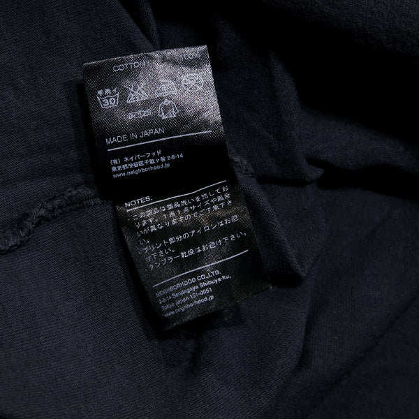 NEIGHBORHOOD ネイバーフッド SVG ARCHIES パネル Tシャツ エスブイジー アーカイブス ブラック 黒