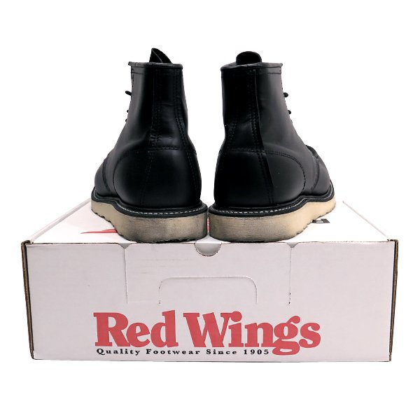 RED WING レッド ウィング x Fragment Design フラグメントデザイン 4679 MOC TOE モック トゥ ブーツ ブラック 黒