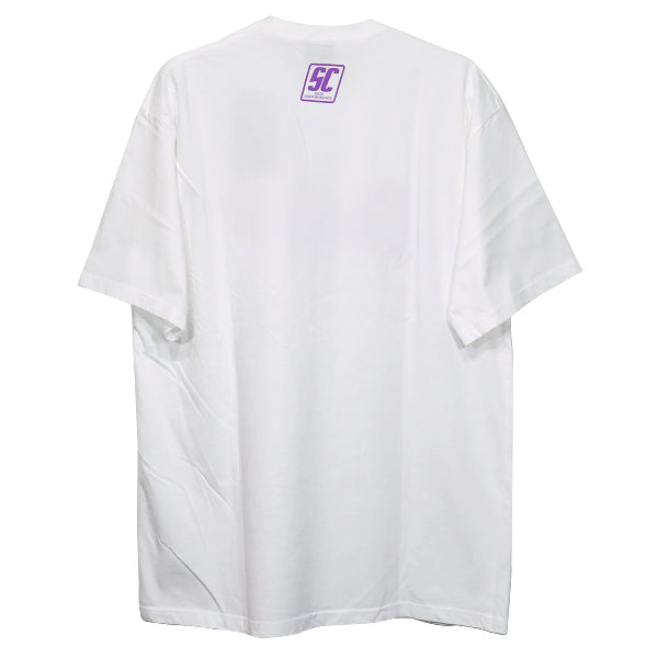 Subculture サブカルチャー CHOPPER T-SHIR SCST-S2104 チョッパー Tシャツ ホワイト パープル